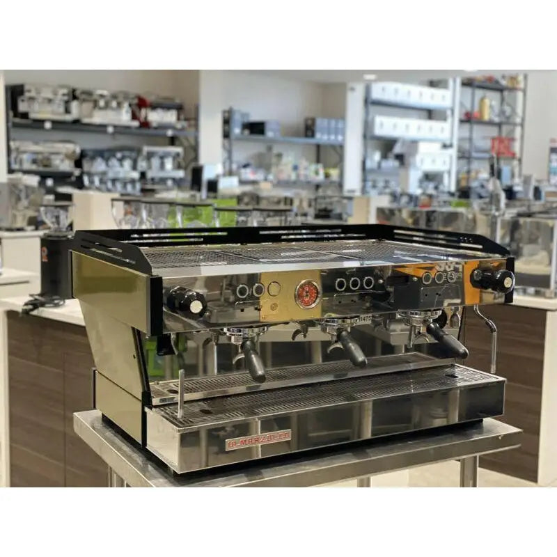 Stunning Army Green La Marzocco PB Commercial Coffee Machine