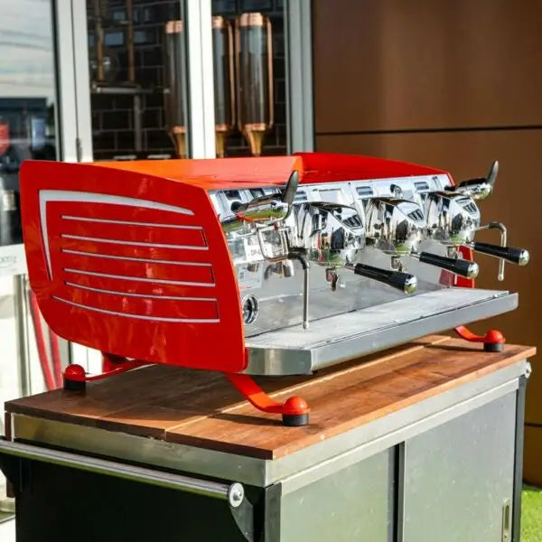 Stunning Custom Black Eagle 3 Group Commercial Coffee