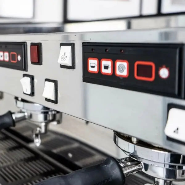 Stunning Late Model Shot Timer La Marzocco Custom In White -