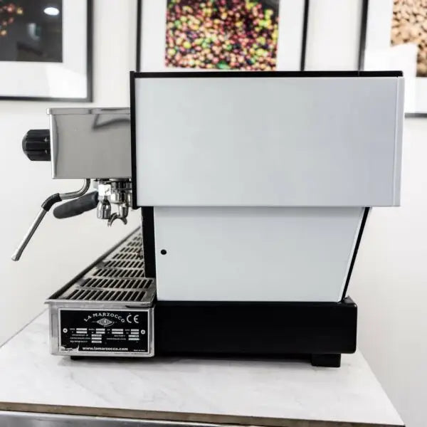 Stunning Late Model Shot Timer La Marzocco Custom In White -