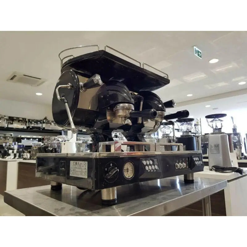 Used Black 2 Group Astoria Sabila Commercial Coffee Machine