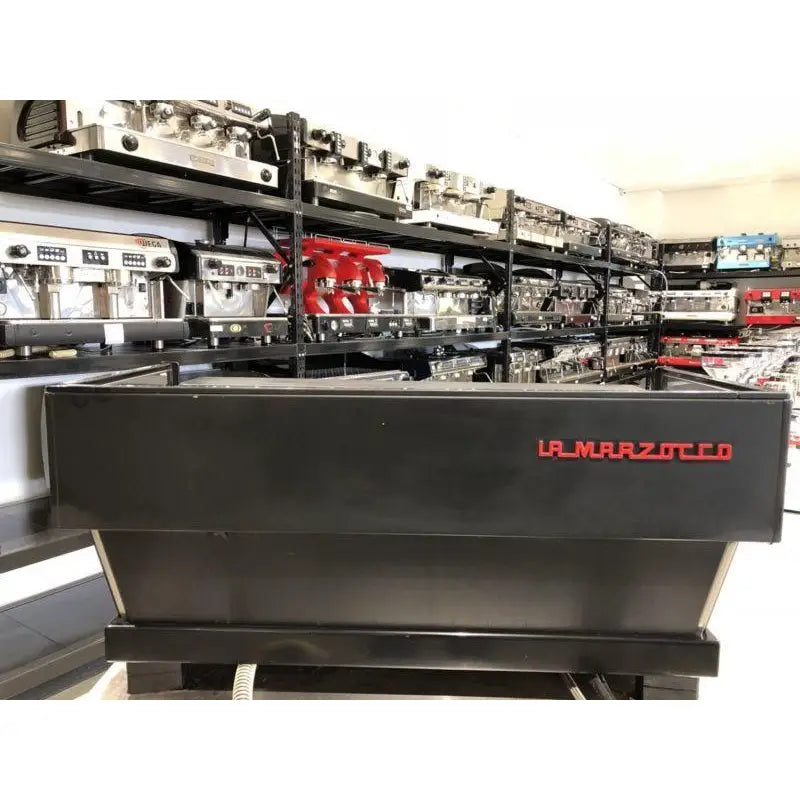 Used Matte Black 3 Group La Marzocco Linea Commercial Coffee