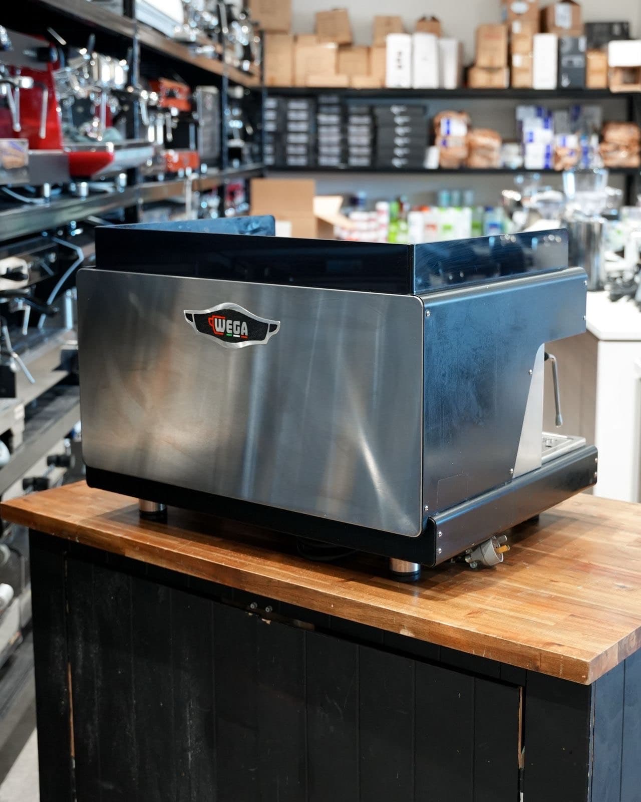 Pre-Loved Wega Pegaso 2 Group Tall Cup 15 Amp Coffee Machine