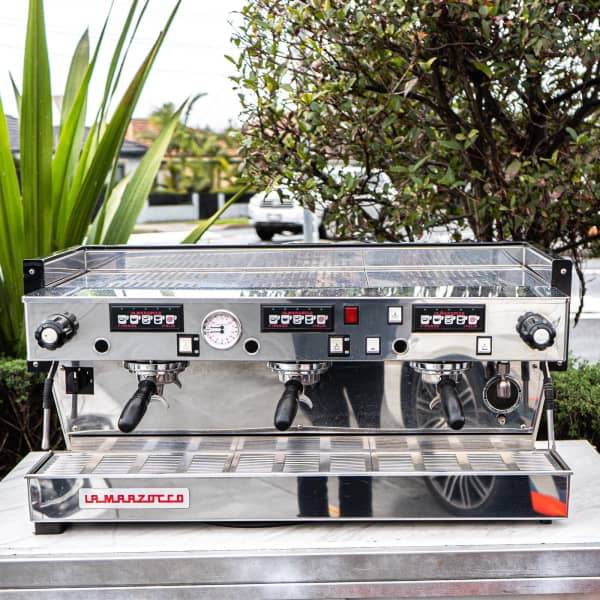 3 Group Custom La Marzocco Linea With Shot Timers