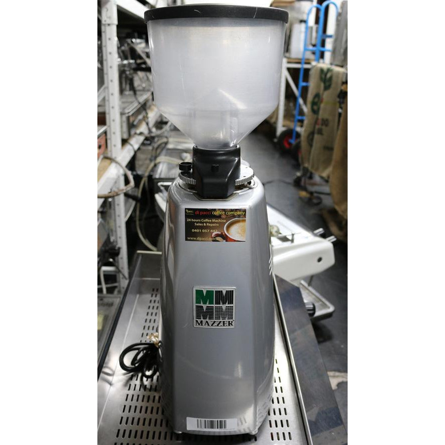 Mazzer Robur Manual 2012 Silver