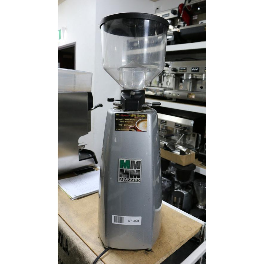 Mazzer Robur Manual 2006 Silver