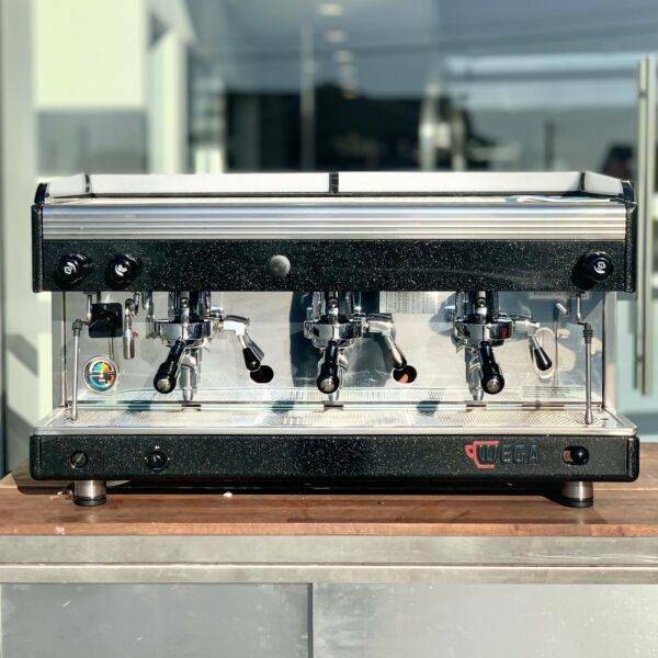 Brand New 3 Group Wega GAS Leva Commercial Coffee Machine