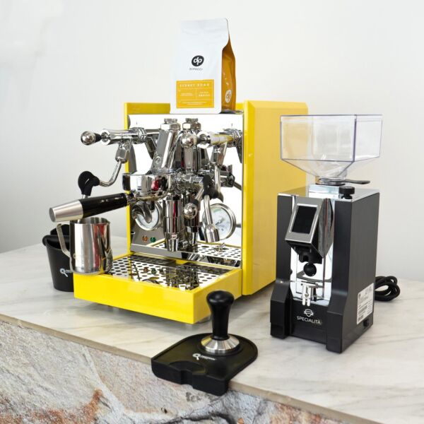 Brand New Custom Belleza Coffee Machine & Grinder Package