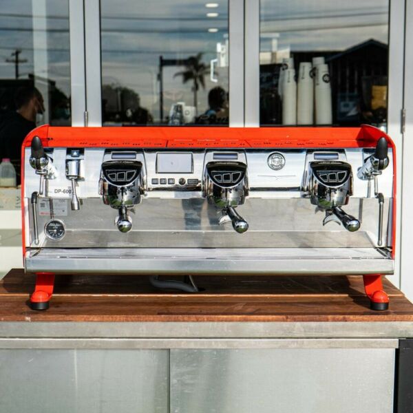 Stunning Custom Black Eagle 3 Group Commercial Coffee Machine