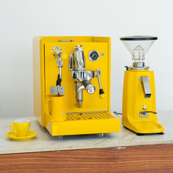 Brand New Custom Bellezza Chiara & GSP Coffee Machine& Grinder Package