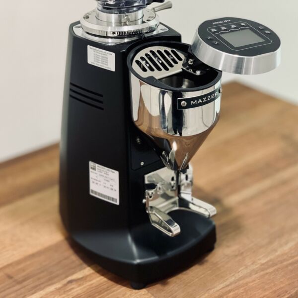 Brand New Mazzer Super Jolly V Electronic Commercial Coffee Grinder