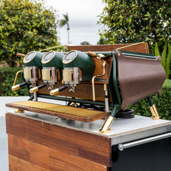 Immaculate Custom 3 Group Sanremo Cafe Racer Renegade Coffee Machine