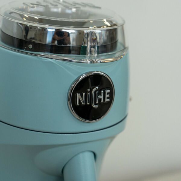 Brand New Custom Baby Blue Niche Zero Coffee Grinder   Warranty