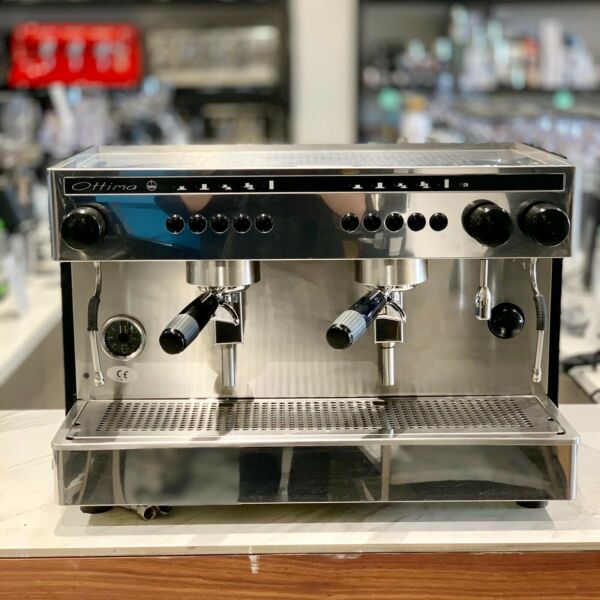 Pre Owned 2 Group High Cup Futurette Ottima Commercial Coffee Machine