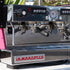 Clean 2 Group Pink La Marzocco Linea Commercial Coffee Machine