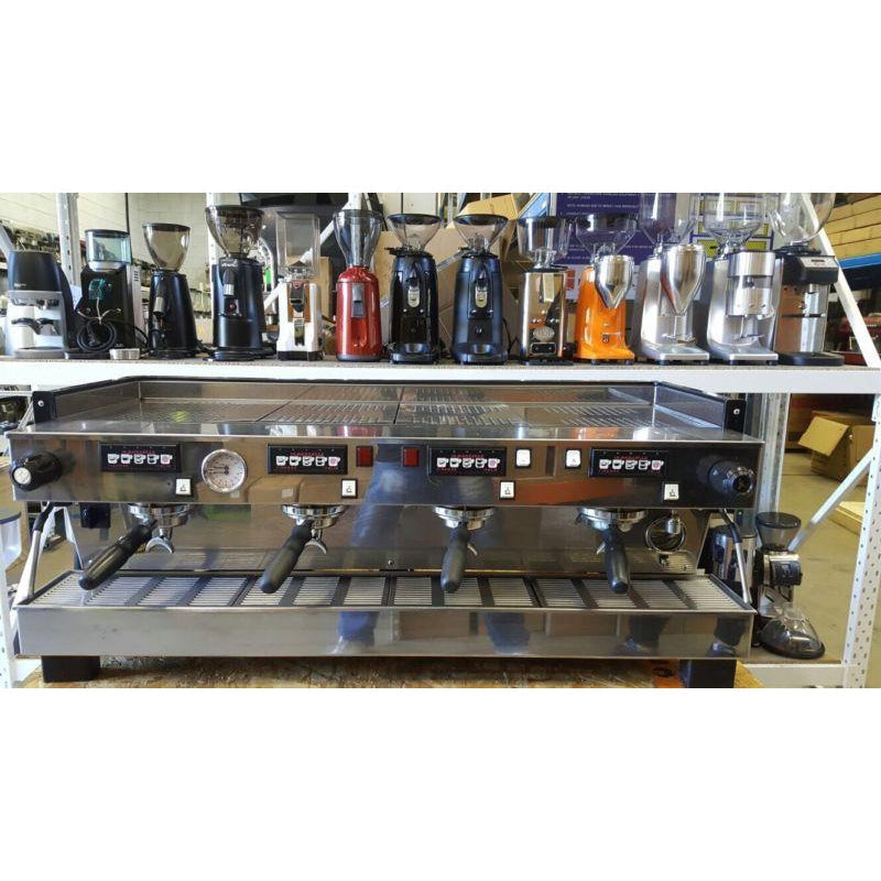 Cheap Pre-Owned 4 Group La Marzocco Linea Commercial Coffee Machine