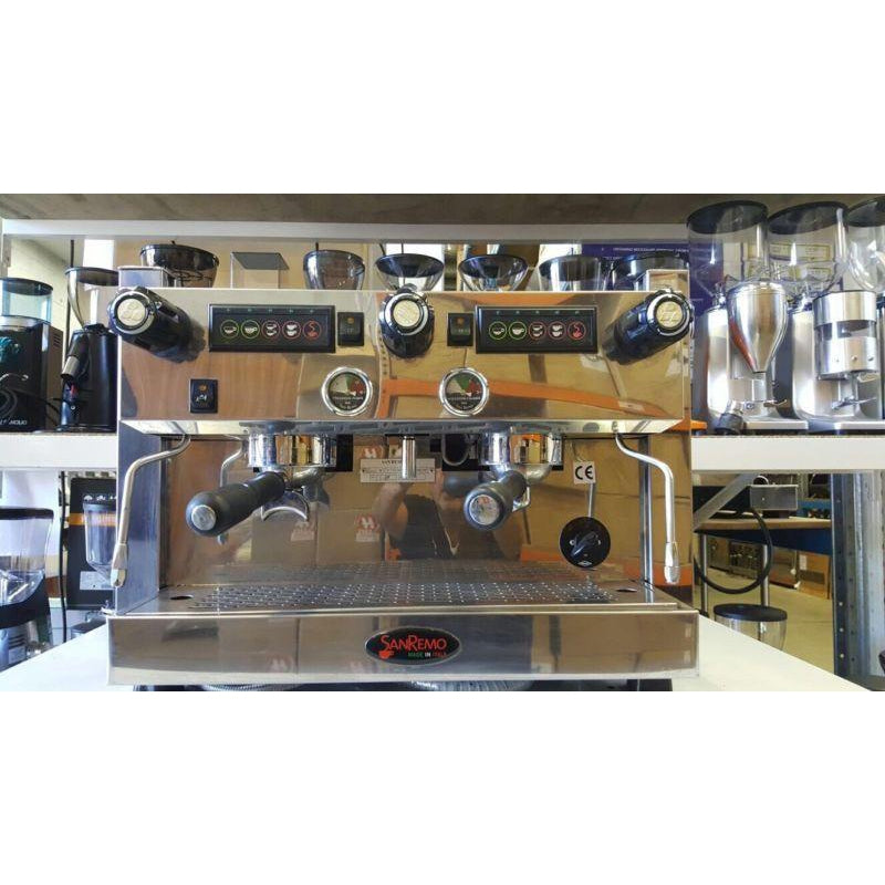 Cheap Pre-owned Semi Compact Sanremo Commercial Coffee Machine