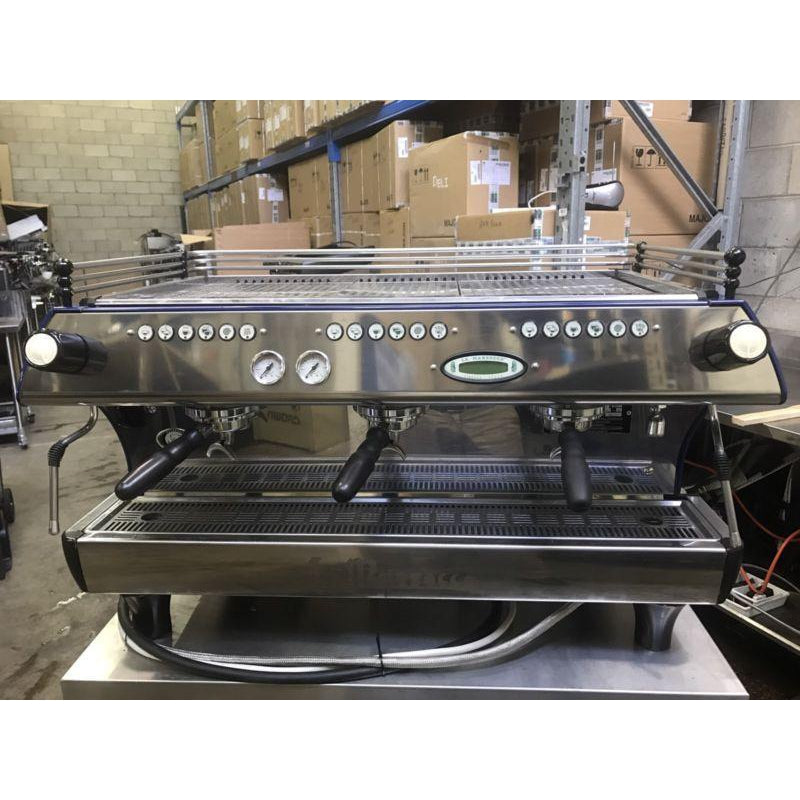 Cheap Blue 3 Group La Marzocco FB80 Commercial Coffee Machine