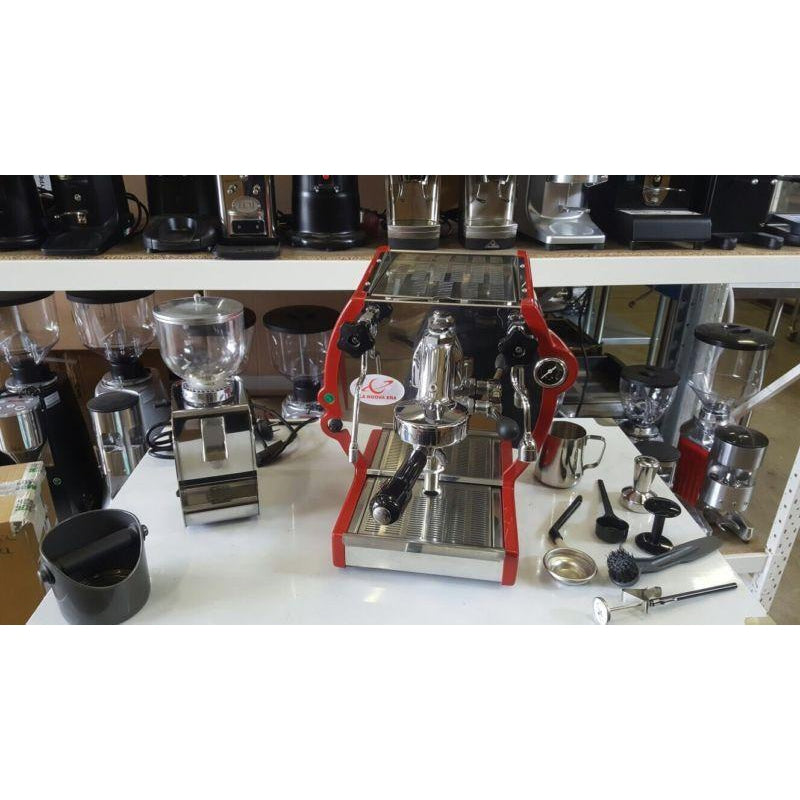 As New La Nuova Era One Group Semi Commercial Coffee Machine & Grinder