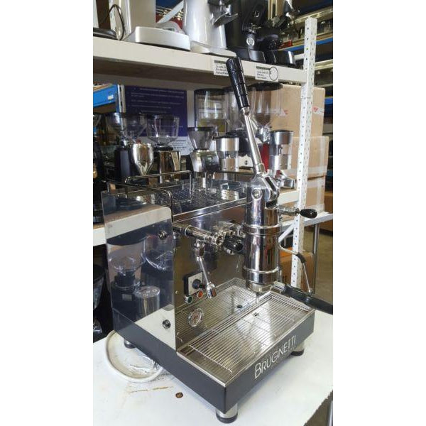 Cheap As New One Group Leva Brugnetti Commercial Coffee Machine