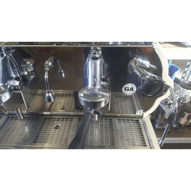Cheap Pre-Owned 2 Group Funky Vintage Looking Commercial Coffee Machine