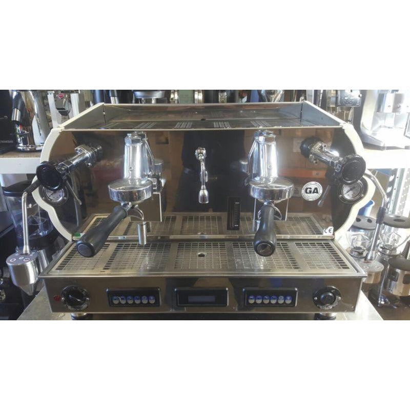 Cheap Pre-Owned 2 Group Funky Vintage Looking Commercial Coffee Machine