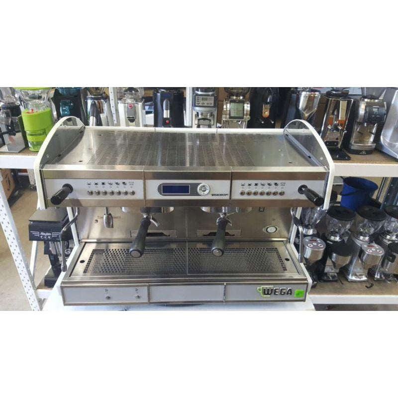 Cheap Pre-Owned 2 Group Wega Concept Commercial Coffee Machine
