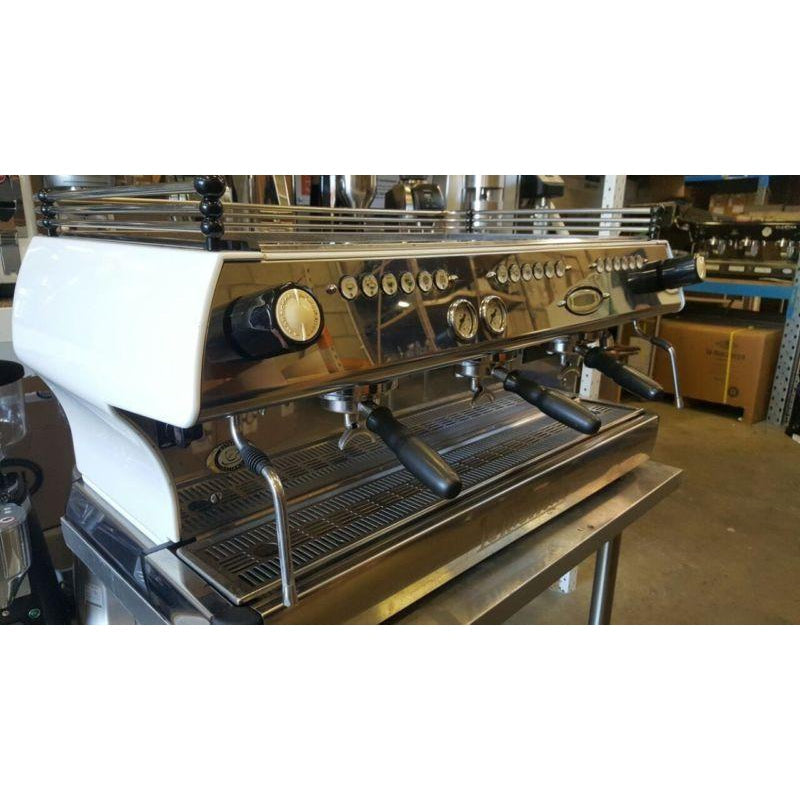 La Marzocco Cheap Used 3 Group La Marzocco FB80 Commercial Coffee Machine