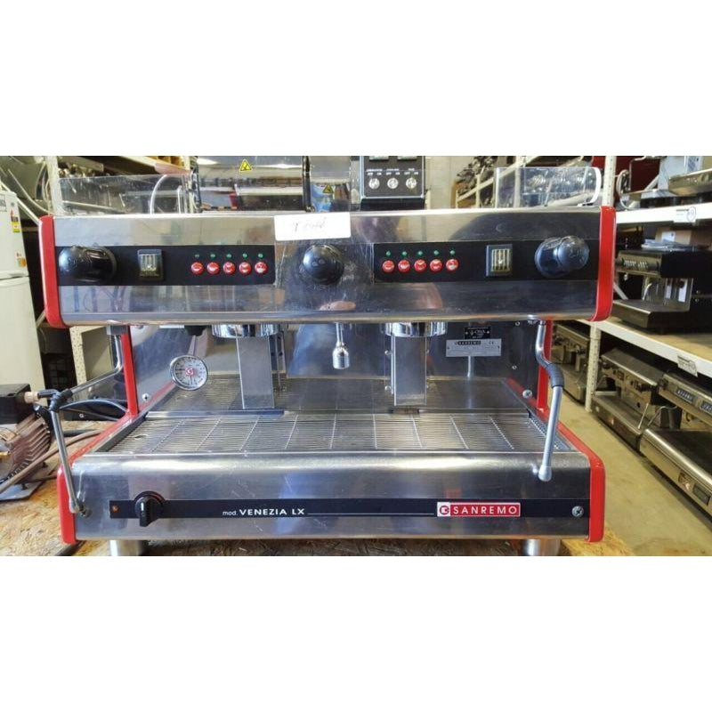Cheap Used 2 Group Sanremo Commercial Coffee Machine