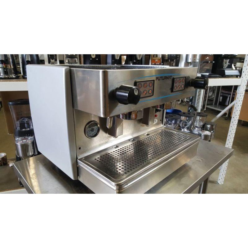Cheap 2 Group Futurmat 15 amp Compact Commercial Coffee Machine