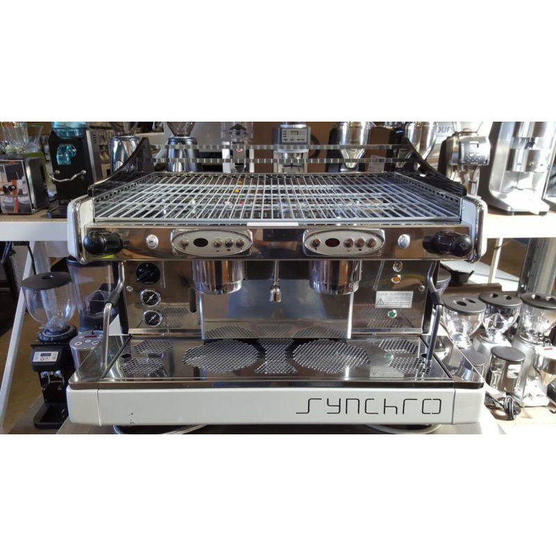 Pre-Owned 2 Group Commercial Coffee Machine with Shot Timers
