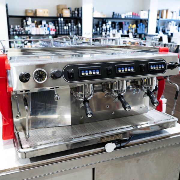 As New 3 Group High Cup Expobar Ruggero Commercial Coffee Machine