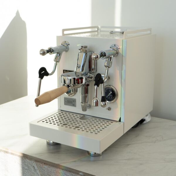 Brand New Bellezza Inizio R Custom White Specht Handle Coffee Machine