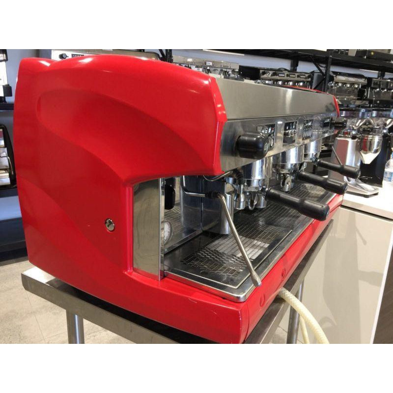 Cheap Pre-Owned 3 Group Red Wega Polaris Commercial Coffee Machine