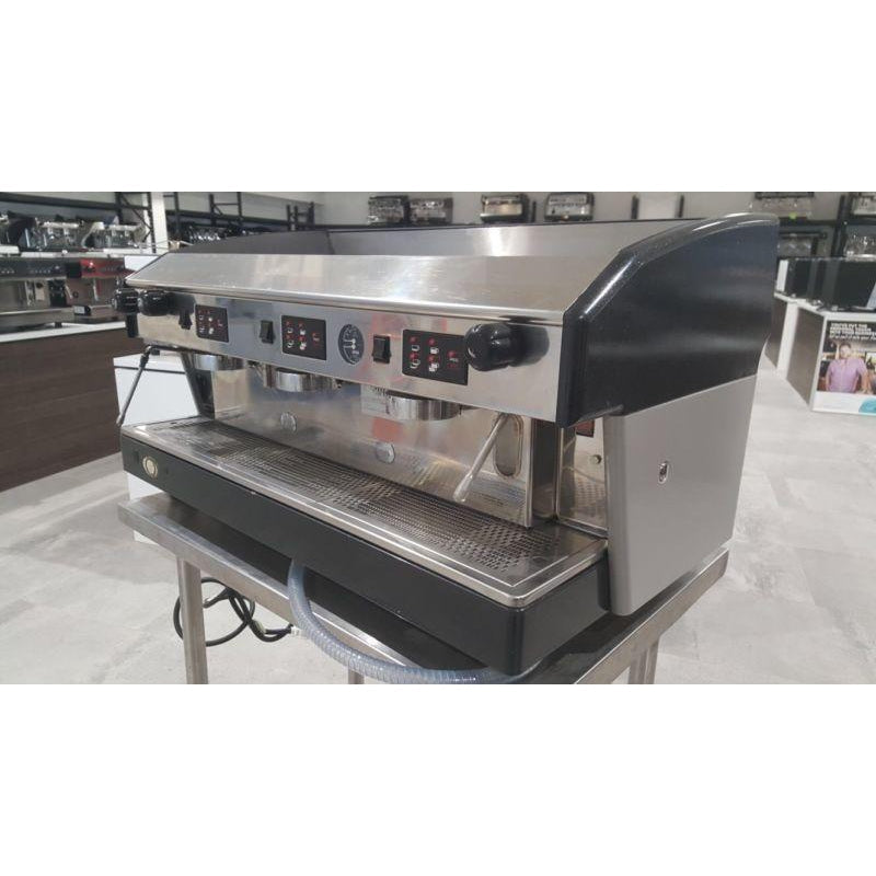 Semi Black Cheap 3 Group Wega Atlas Commercial Coffee Machine