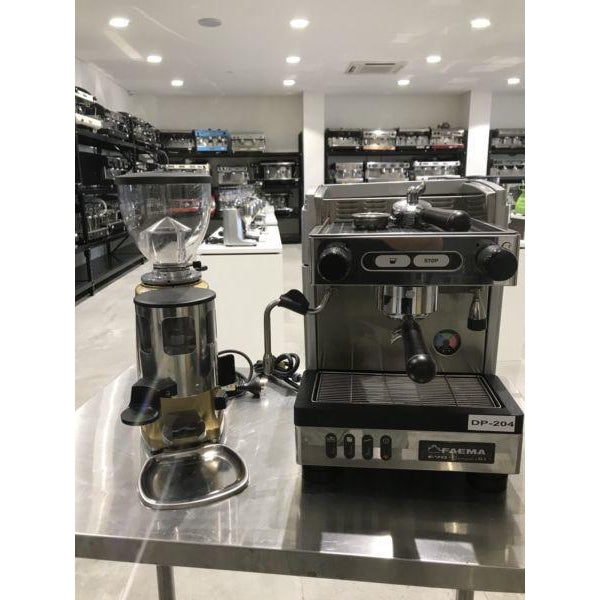 Demo Faema Coffee Machine&Mazzer Commercial Machine&Grinder Package