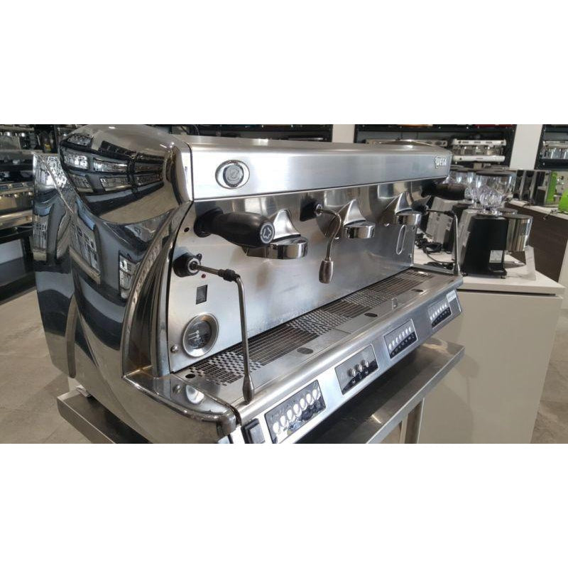 Cheap Second Hand 3 Group High Cup Wega Commercial Coffee Machine