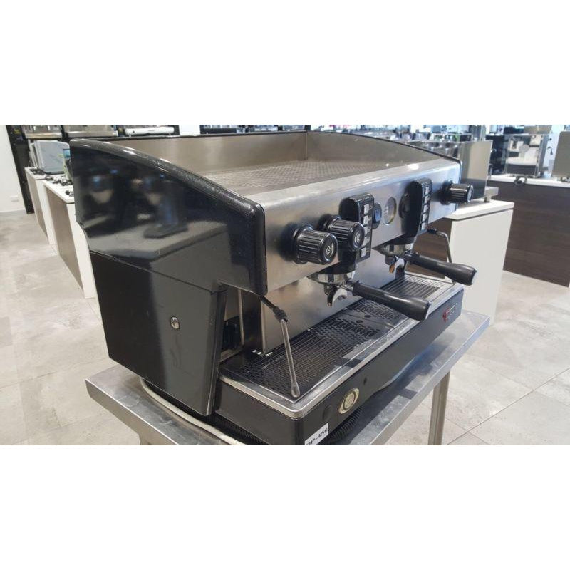 Used Black 2 Group Wega Atlas Commercial Coffee Machine