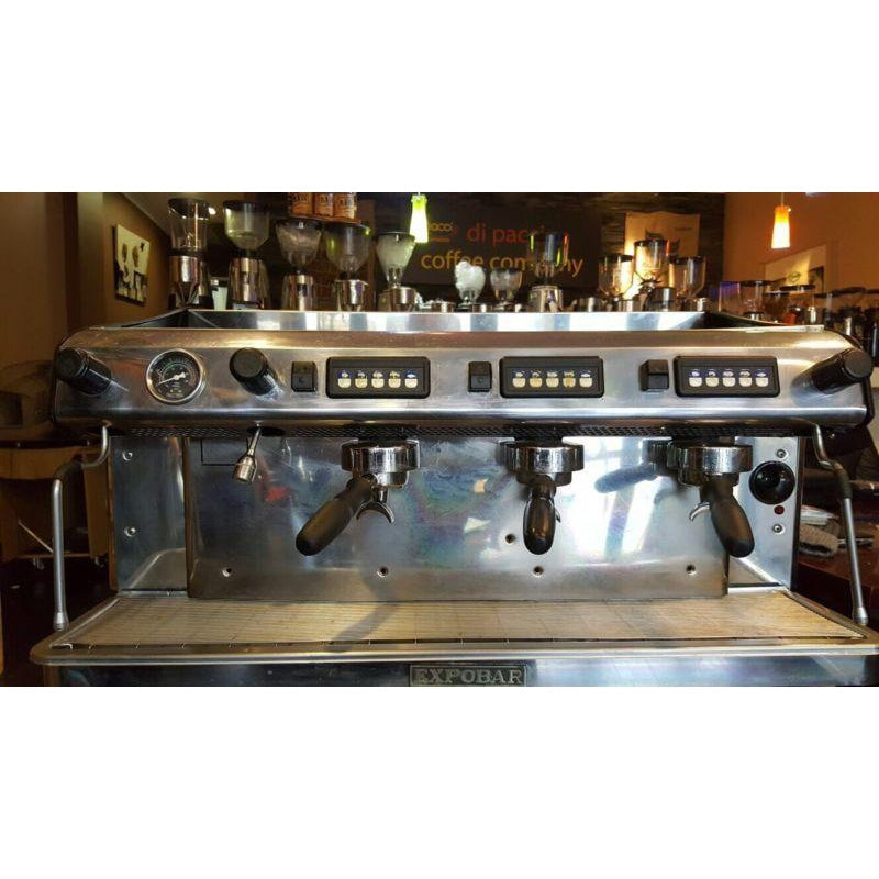 Expobar Cheap 3 Group high Cup Expobar Megcreme Commercial Coffee Machine