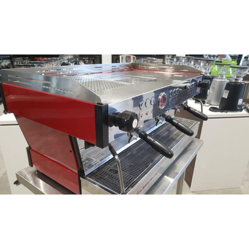 Pre-Owned RED 3 Group La Marzocco PB Commercial Coffee Machine