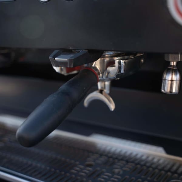 Pre Loved 3 Group La Marzocco KB90 Black Commercial Coffee Machine