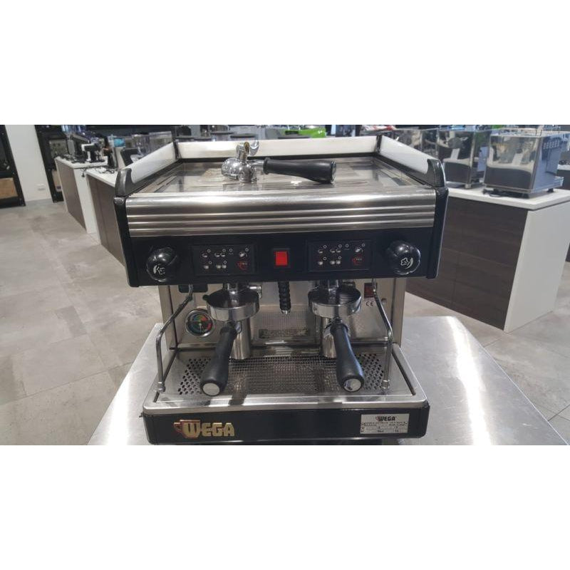 Cheap Pre-owned 10 Amp Wega 2 Group Compact Commercial coffee Machine