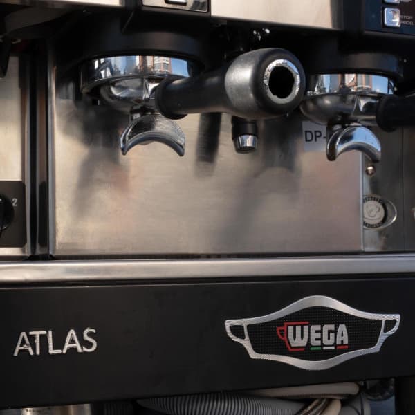 10 Amp Used Wega Atlas 2 Group Compact Commercial Coffee Machine