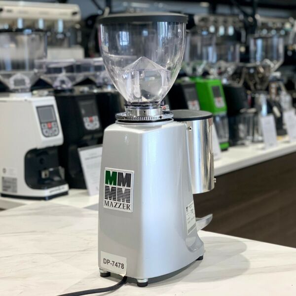 Pre Owned Mazzer Mini Manual Coffee Grinder In Silver