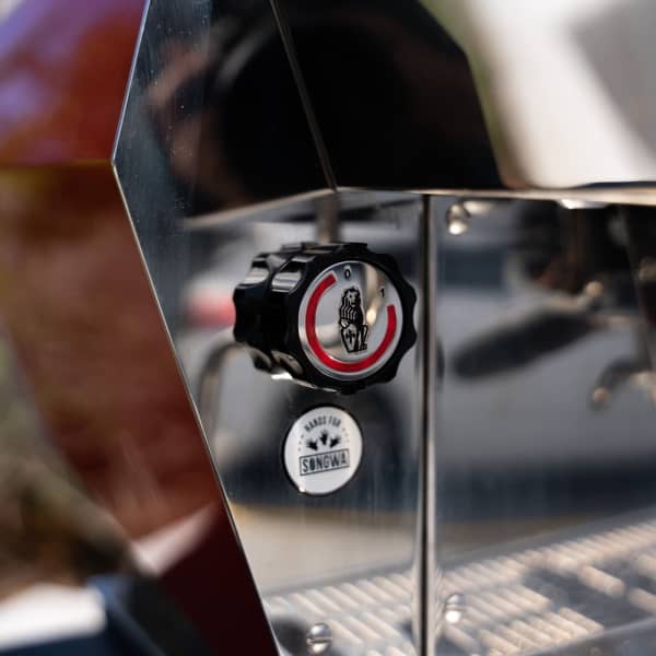 Immaculate 2 Group La Marzocco KB90 As New Commercial Coffee Machine