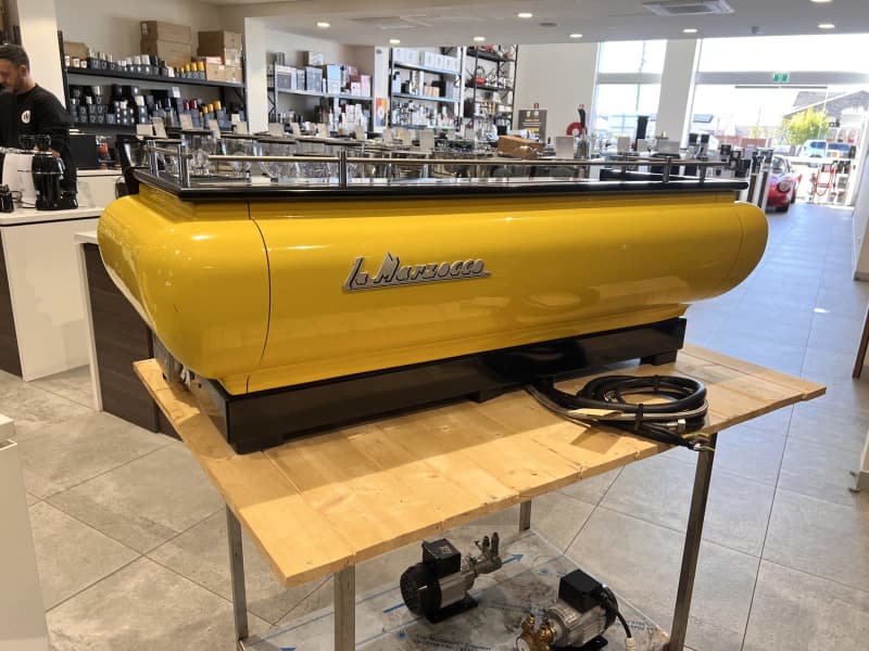 Cheap Late Model 4 Group La Marzocco FB70 Commercial Coffee Machine