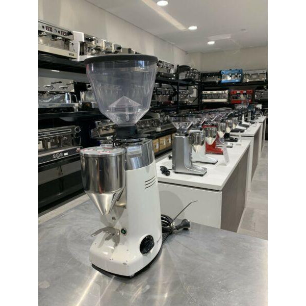 Pre-Owned White Mazzer Kony Electronic Coffee Bean Espresso Grinder