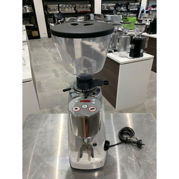 Pre-Owned White Mazzer Kony Electronic Coffee Bean Espresso Grinder