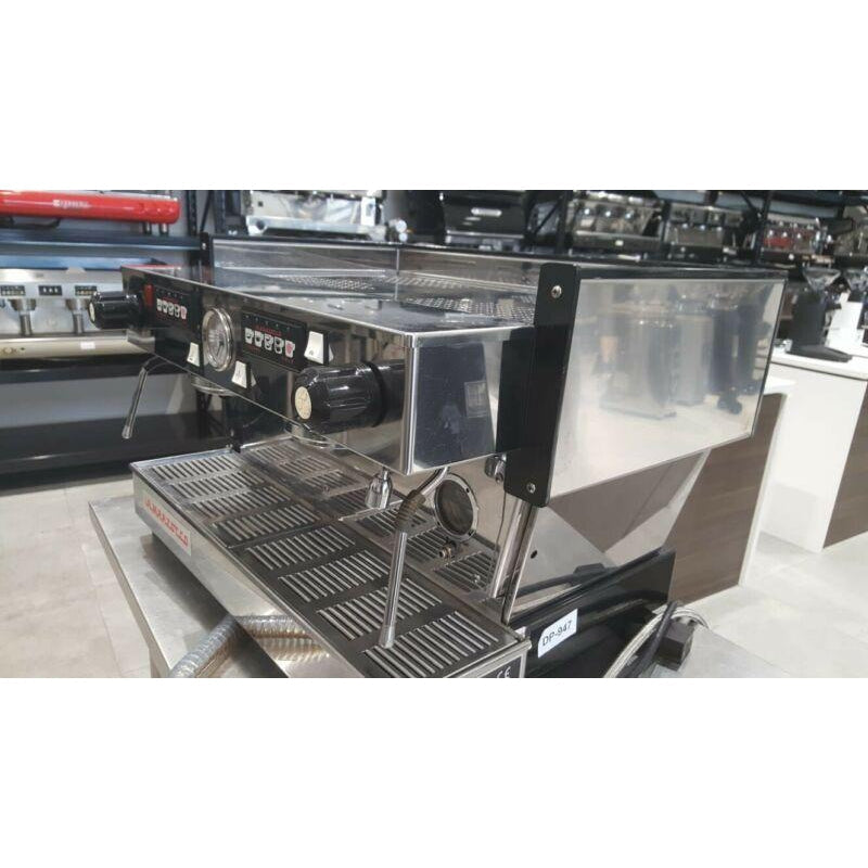 As New 2 Group La Marzocco Linea AV High Cup Commercial Coffee Machine silver