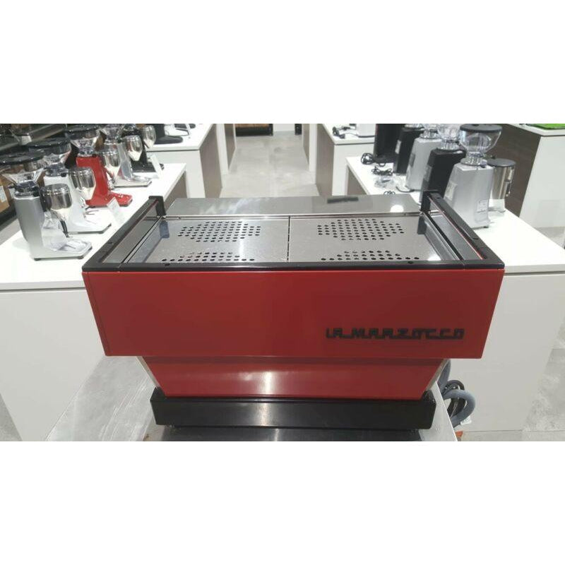 As New 2 Group la Marzocco Linea AV High Cup Commercial Coffee Machine red